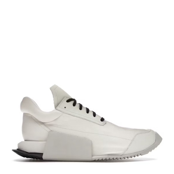 Rick Owens X Adidas Level Runner Low Sneaker in Milk - Picture 2 of 16